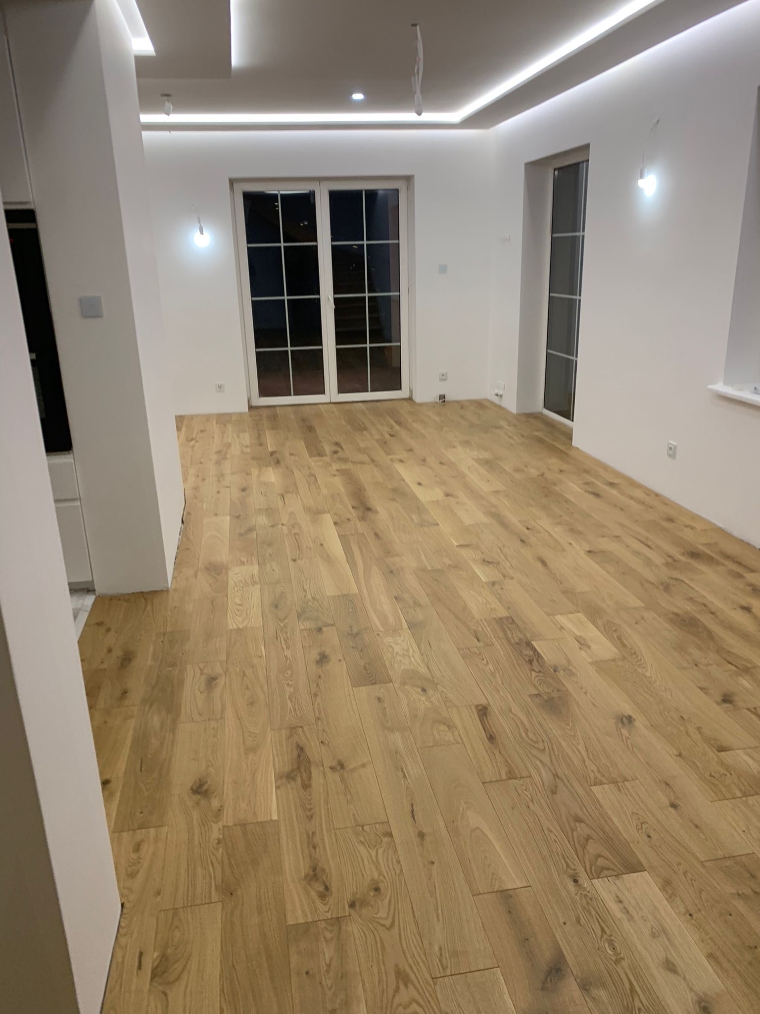 nowa drewniana podłoga