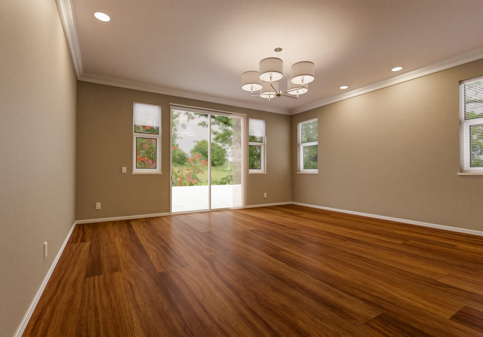 podłoga po lakierowaniu