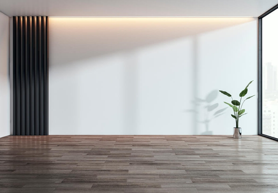 czysta podłoga drewniana